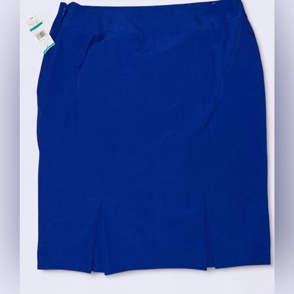 Black Label Royal Blue Pencil Skirt - Picture 7 of 7